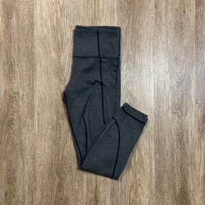 Athleta Salutation 7/8 Leggings Dark Grey Size Small
